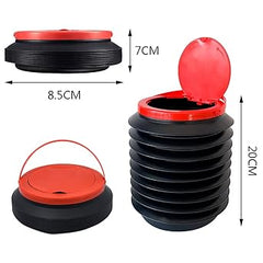 Car Trash Can Portable Telescopic Rubbish Bin