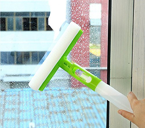 3 In 1 Window Cleaner Spray Bottle, Wiper And Sponge