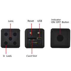 SQ16 Full HD Mini Camera Motion DV Recorder Night Version Video Sport DV Camera Dice Cam 1080P