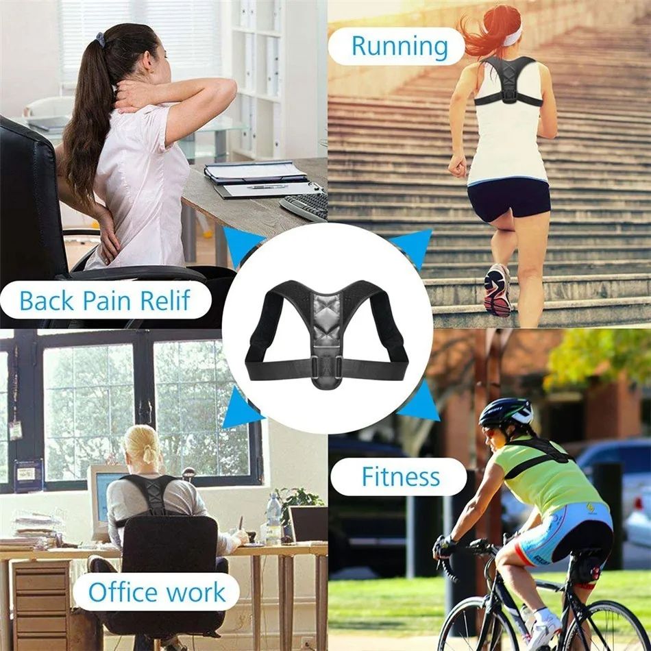 Adjustable Back Posture Corrector For Women & Men