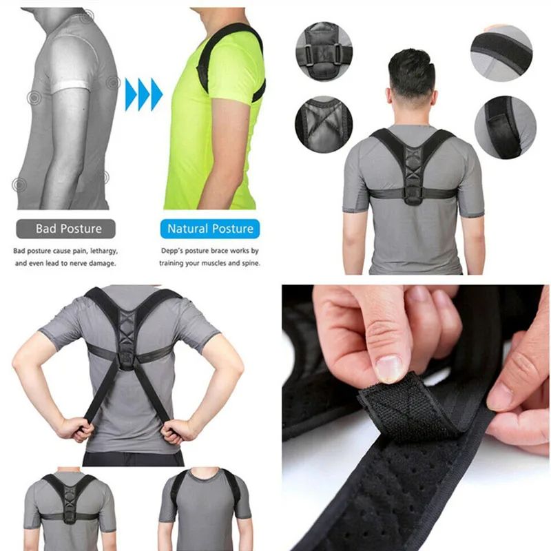 Adjustable Back Posture Corrector For Women & Men