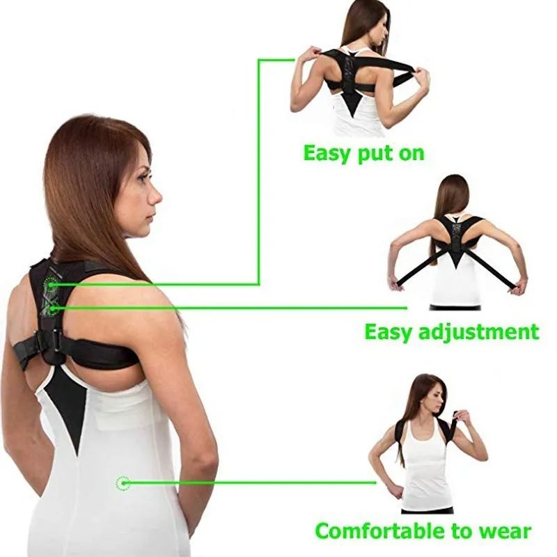 Adjustable Back Posture Corrector For Women & Men